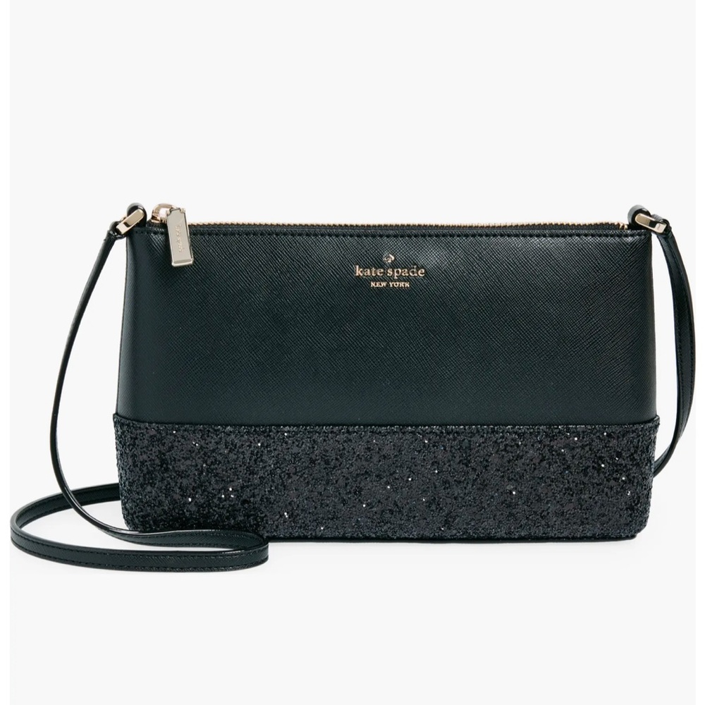 Kate spade glitter crossbody NEW